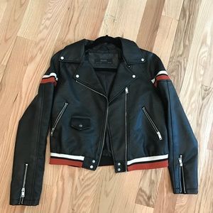 Leather jacket
